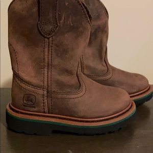 John Deere toddler boys boots 8.5